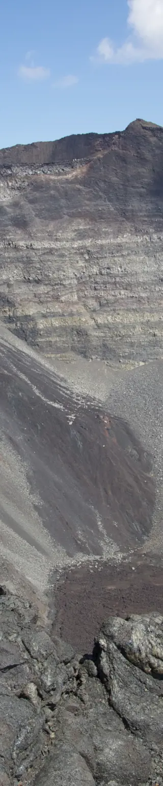 Auf zum Krater des «Piton de la Fournaise»